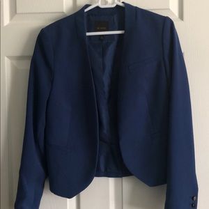 Cobalt blue short blazer - good condition